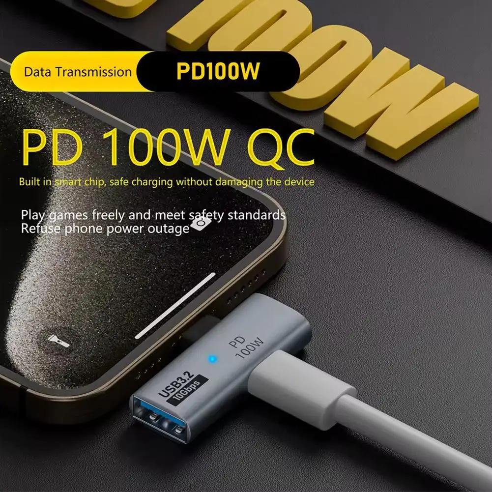 USB CŸ OTG , 100W PD  Ǵ C , USB  ũ-3.2 ġ , USB U1Y8, 2  1